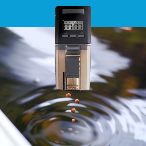 Automatic Fish Feeder for Aquarium Timing Fish Food Dispenser Large ...