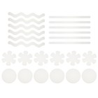  24 Pcs Stair Grip Stickers Bathroom Anti-slip Stripes Non-skid Strips