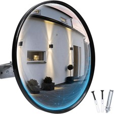 Convex Safety Mirror Blind Spot Corner Convex Mirror With Adjustable Wide Angle