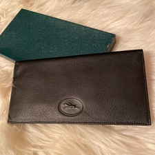 Longchamp Long Wallet Black