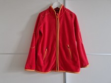 Tchibo Fleecejacke 122/128 Rot-orange Mädchen dünne, Übergangszeit,  Basic 