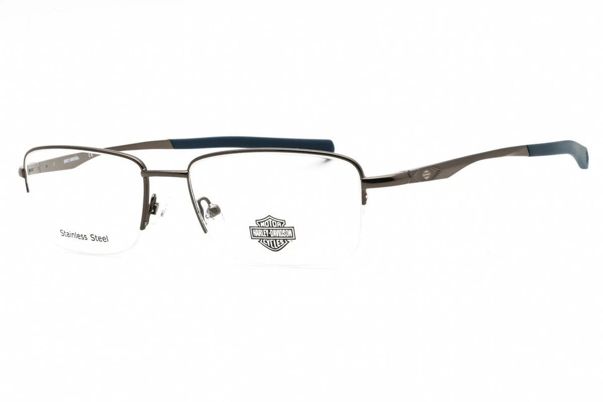 HARLEY DAVIDSON Eyeglasses HD0563-002-52 Size 52/15/Round BRAND NEW W CASE Harley-Davidson Square Eyeglass Frames for sale | eBay main image 2