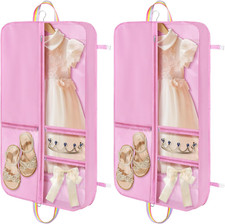 Garment Bags for Dance Costumes 40 Inch, Dance Costume Garment Bag, Kids Danc...