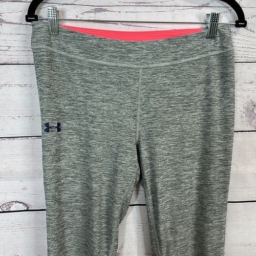 Under Armour Leggings Youth Girls Capri YXL Stretch Casual Athleisure Smooth - Picture 8 of 12