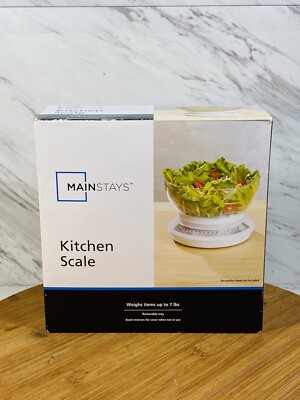 Mainstays Kitchen Scale Up To 7 Lbs NEW 