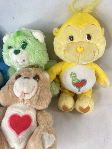 Vintage Lot Miniature Care Bear Stuffed Animal Cousins Plush Mini 6" 80s-Y2K - Picture 2 of 9