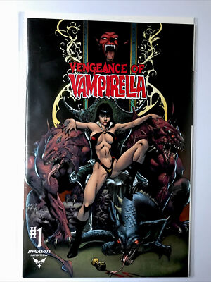 VENGEANCE OF VAMPIRELLA #1 ROBERTO CASTRO JETPACK/FORBIDDEN PLANET DYNAMITE 2019