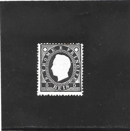 ST. THOMAS D. LUIS I 5 R.    perf. 13,5      (1887)    MLH - Bild 1 von 2