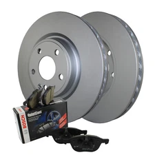 Front Brake Kit 320mm Rotors & Bosch Ceramic Pads For Infiniti QX30 MB C117 X156