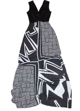 NWT Clover Canyon Warrior Weave Graphic Print Sleeveless Tank Maxi Dress XS $347