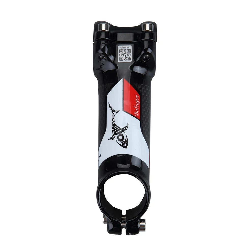 Vástago de fibra de carbono para bicicleta de carretera/MTB 6 grados 3K 31,8 * 70-120 mm Foto 2 de 4