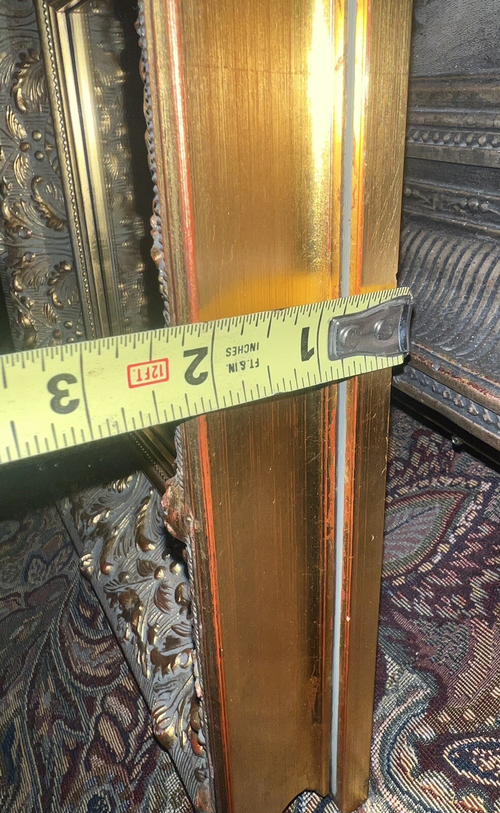 vintage ethan allen mirror Ornate Victorian eBay