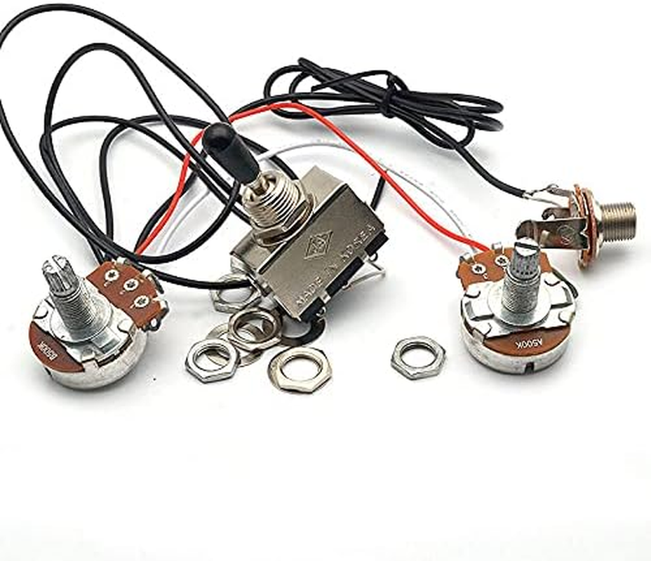 Guitar Wiring Harness, Guitar Prewired Harness Humbucker Wiring Harness
