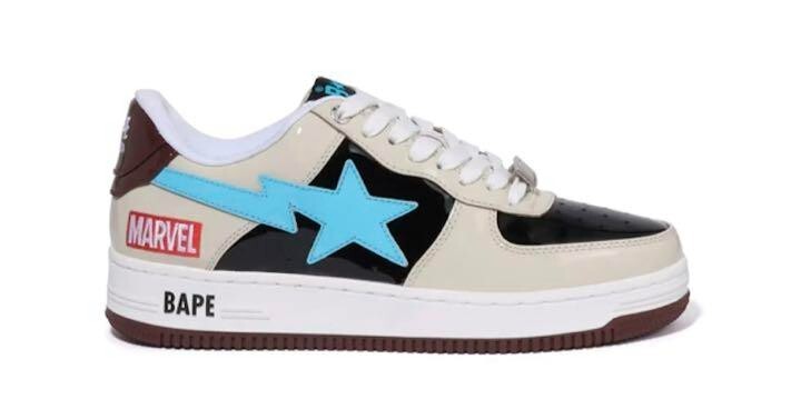 bapesta marvel shoes