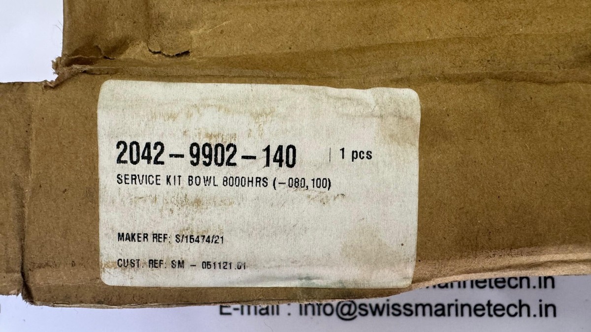 GEA Westfalia OSC-30 Service Kit 2042-9902-140 Bowl/Hood 1