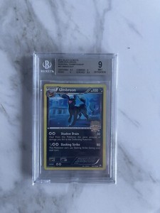 Pokemon Card 2012 BGS 9 UMBREON Reverse Holo 60/108 Regional Championship Promo