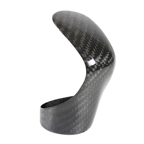 Real Carbon Fiber Gear Shift Head Knob Cover Trim Fit For Lexus G350 GS450H - Picture 8 of 8