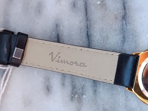 Reloj de cuarzo Vimora damas nuevo sin etiquetas oro galvanizado diamante - Imagen 5 de 7