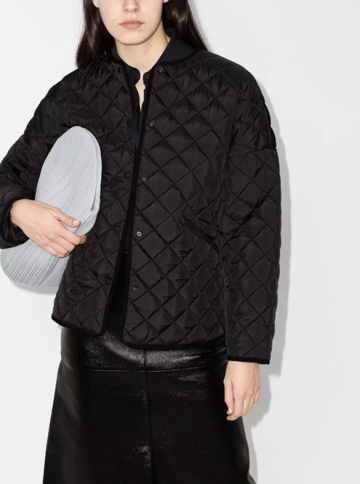 Toteme Quilted Jacket Black | eBay