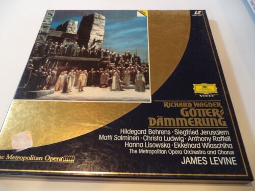 Opera Laser Discs; Wagner ~ DIE WALKURE James Levine at the Met ~ Ex Cond ~ DGG - Picture 1 of 3