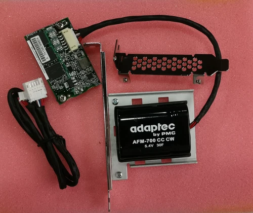 Adaptec AFM-700 CC Super Capacitor and+ Cache Module + Mounting Bracket BBUs