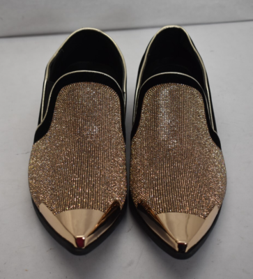 black and gold dress shoes women's SP by St Patrick Christiano Rhinestones & Mens Size 11 Medium Stretch Backless Satin Midi Dress Size:UK32 on ease