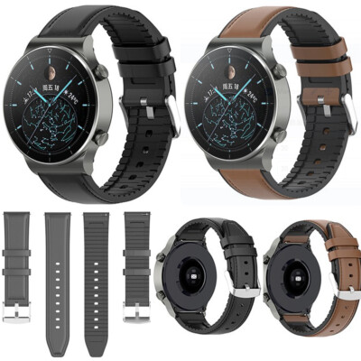PU Leder Uhrenarmband Armband für Samsung Gear S3 Classic/Frontier/Honor GS PRO