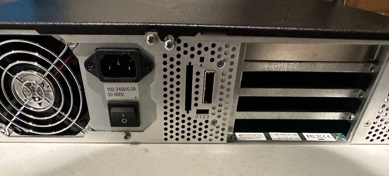 Magma PCIe expansion chassis