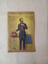 Vintage Bell System book, 8/1956 "Alexander Graham Bell", 32 pages, see pics