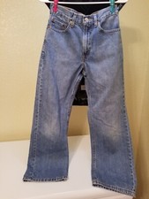Levis Jeans Youth 14 Slim 25x27 569 Loose Straight