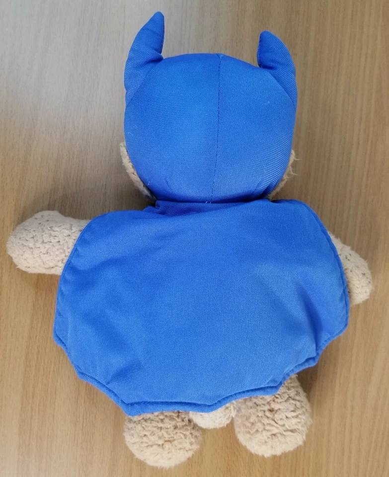 Oso de peluche Gund 12" Batman Malone usado 2015 gorro inferior Foto 4 de 4