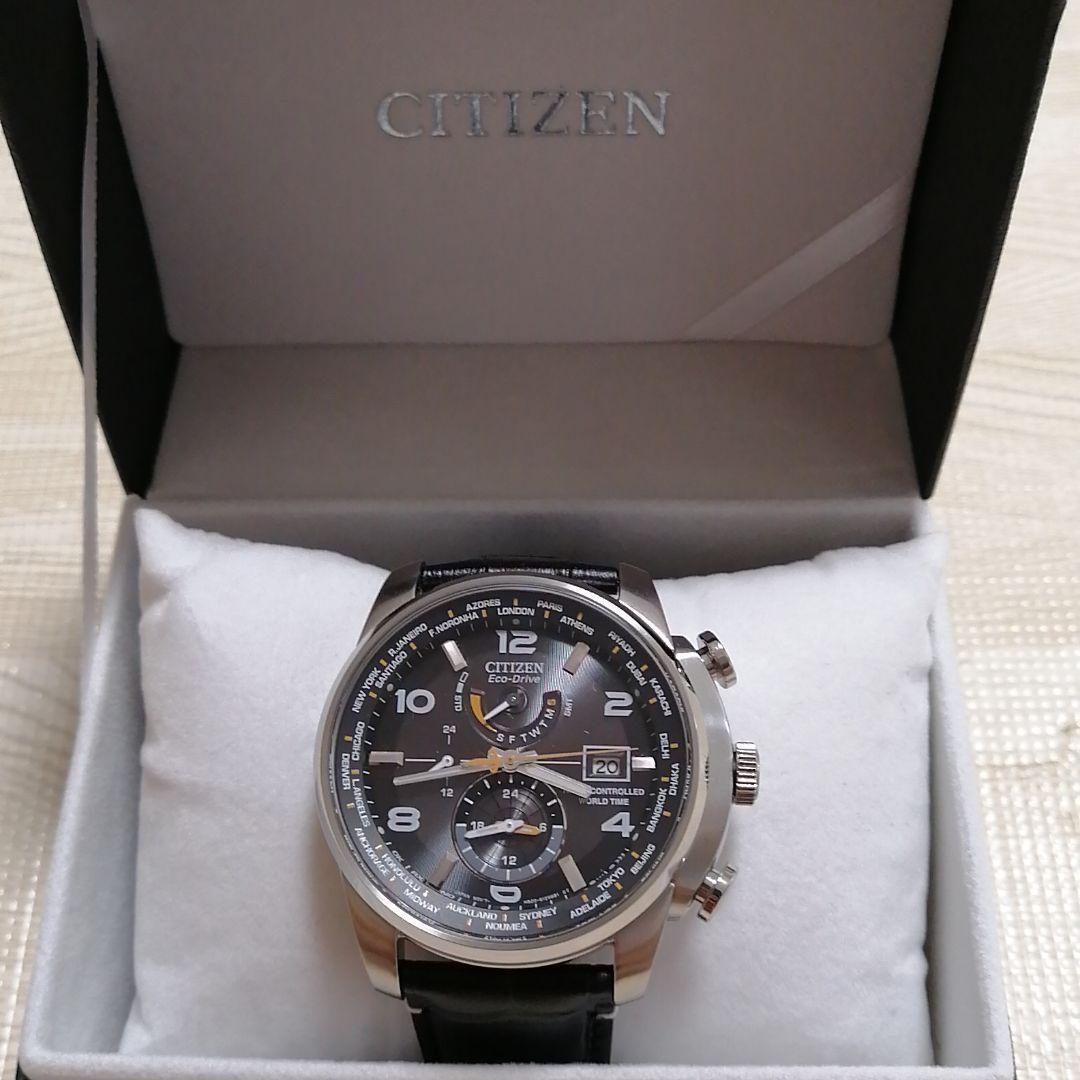 Citizen Eco-Drive AT9018-00E Radio Controlled World Time SS Citizen Eco-Drive AT9018-00E Radio Controlled World Time SS