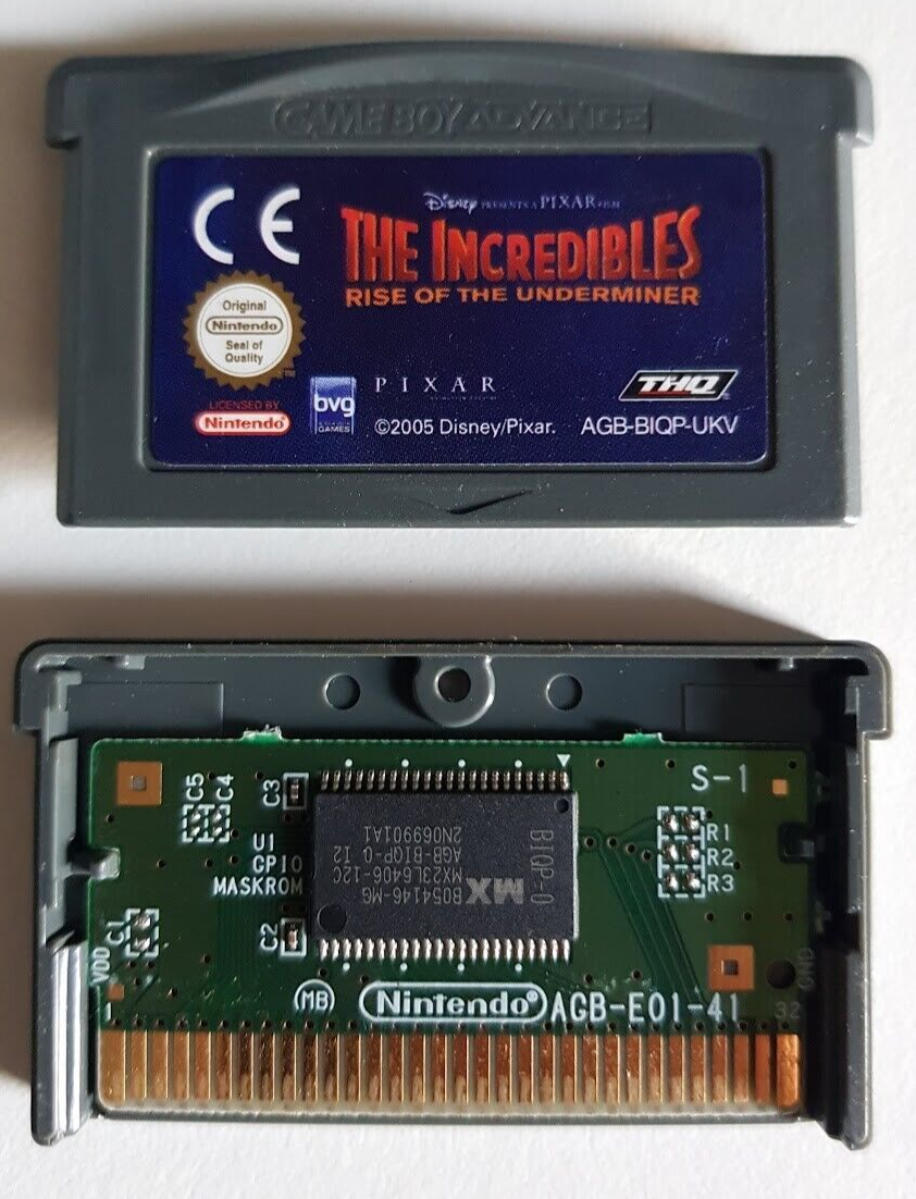 The Incredibles: Rise of the Underminer (Nintendo Game Boy Advance, 2005)
