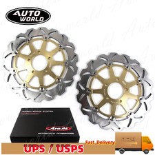 For Suzuki Hayabusa GSXR1300 1999-2007 2006 2005 2004 03 Front Brake Rotors Disc