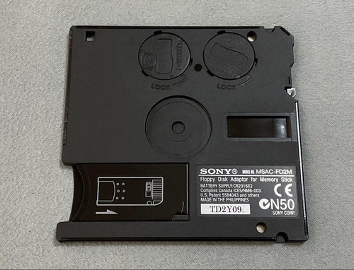 Sony MSAC-FD2M Memory Stick Floppy Disk Adapter w/Driver Software Japan Used - Picture 2 of 2