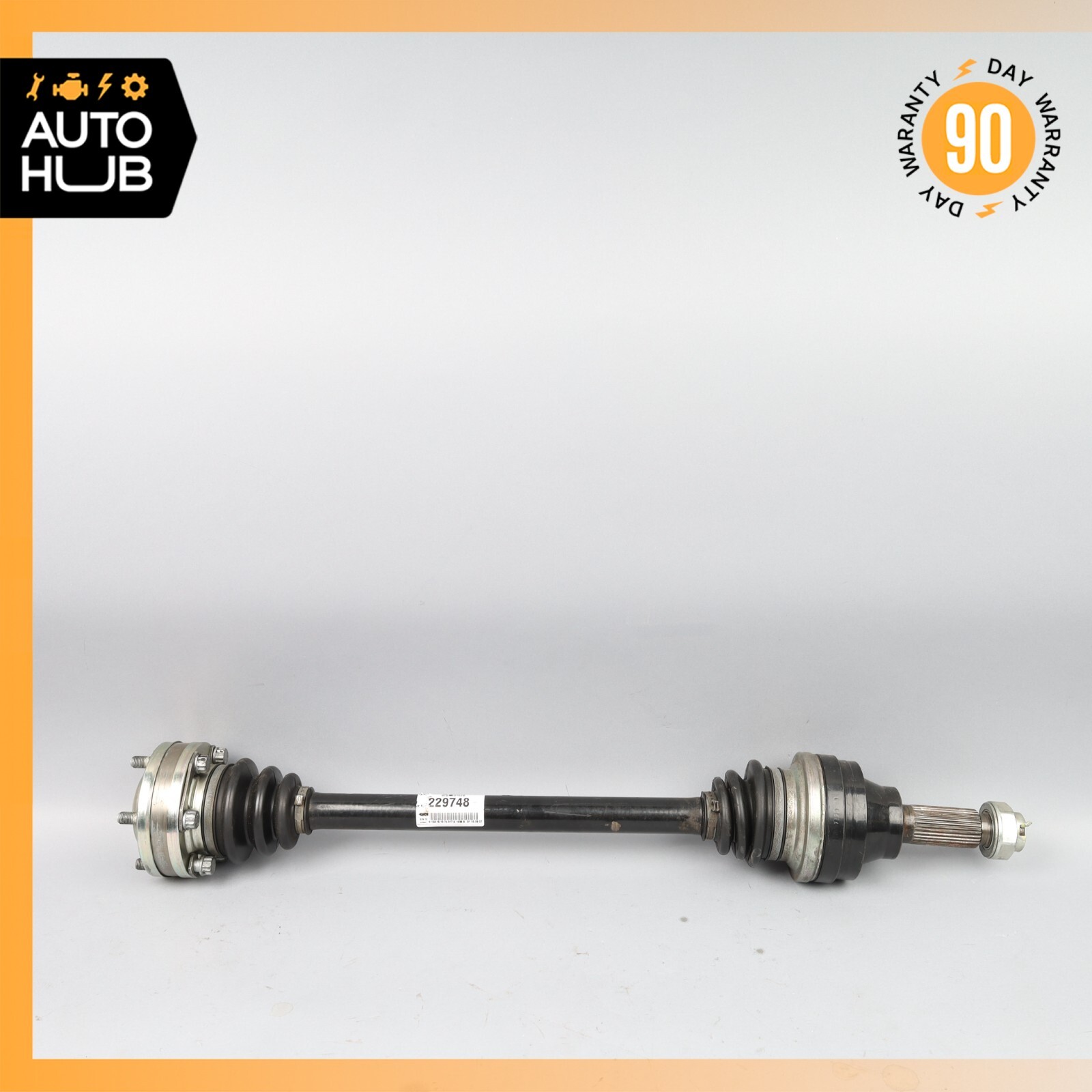 08-19 Maserati GranTurismo Rear Right or Left Side Axle CV Half Shaft OEM 76k