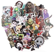 Friday The 13th Jason Themed Set of 35 Assorted Stickers Decal Set
