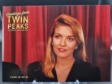 TWIN PEAKS - RARE GOLD BOX DVD POSTCARD No.25 - LAURA PALMER (DAVID LYNCH)