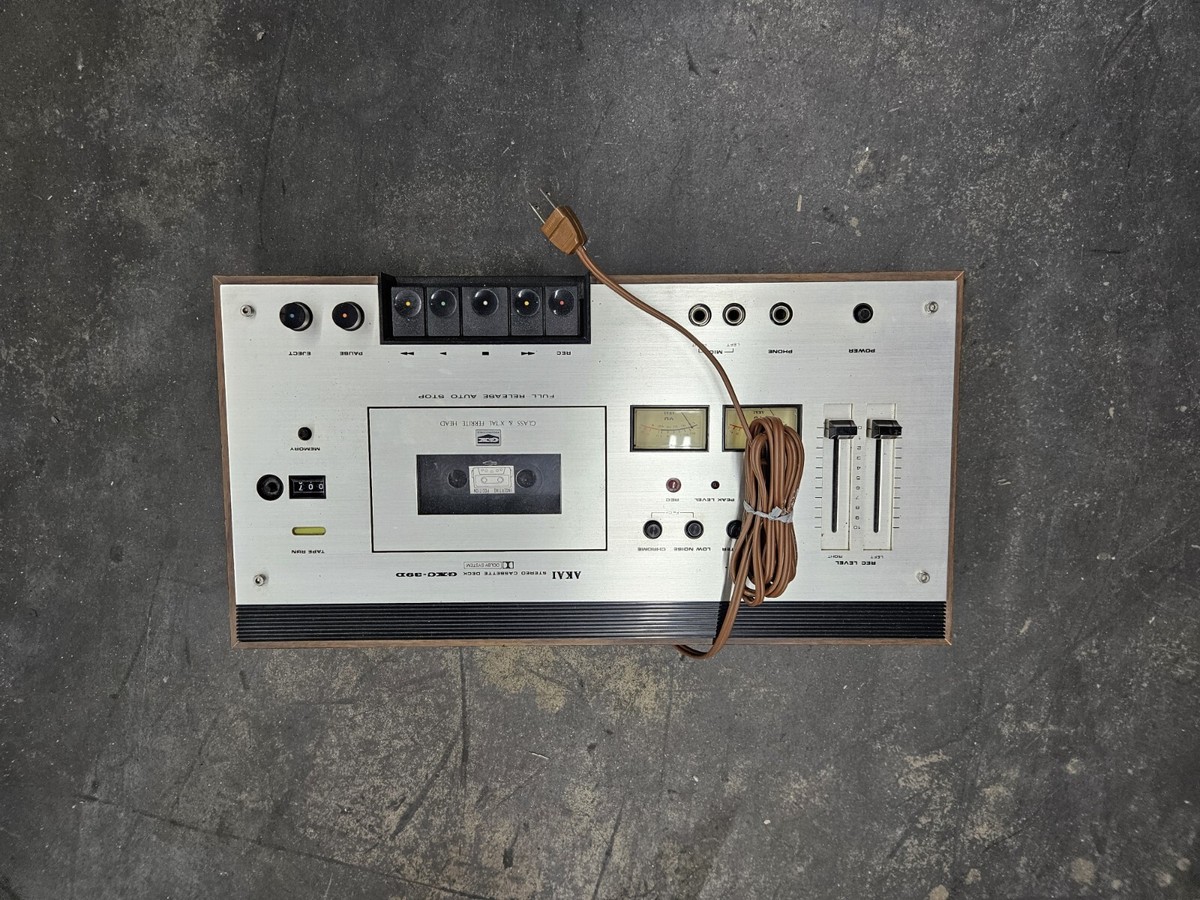 アカイ 希少な動作品 AKAI GXC-39D STEREO アカイ 希少な動作品 AKAI GXC-39D STEREO - メルカリ