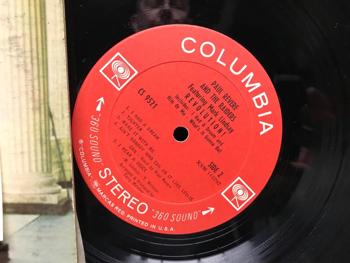 DH23) PAUL REVERE & RAIDERS / VINTAGE LP / REVOLUTION / 1967 CBS