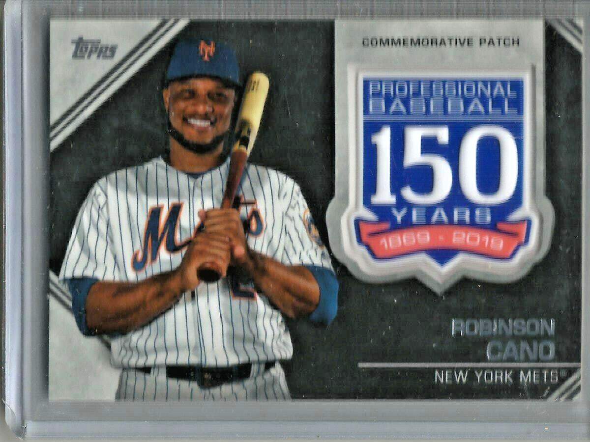 Robinson Cano 2019 Topps Update 150th Anniversary Commemorative