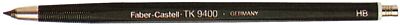 Faber-Castell 139405 Fallminenstift TK  9400 ohne Clip - 3,15 mm, 5B, dunkelgrün