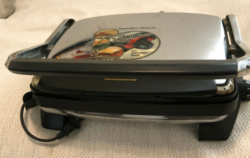 hamilton beach panini maker