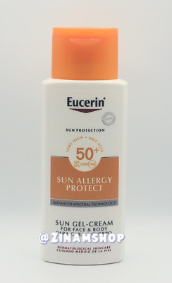Eucerin Sun Allergy Protect Cream - Gel SPF50+ 150ml Exp 09/2025 New Package