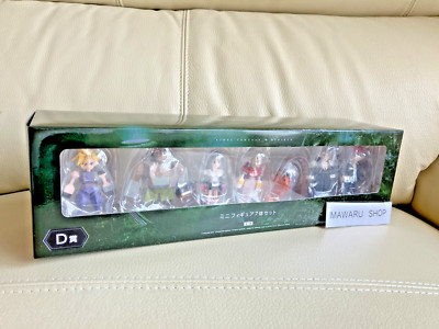 Final Fantasy VII Polygon Figure Set of 7 Kuji Remake SquareEnix w/Box NEW JAPAN