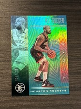 2019-20 Panini Illusions Trophy Collection Teal 125 Pj Tucker 37 Rockets
