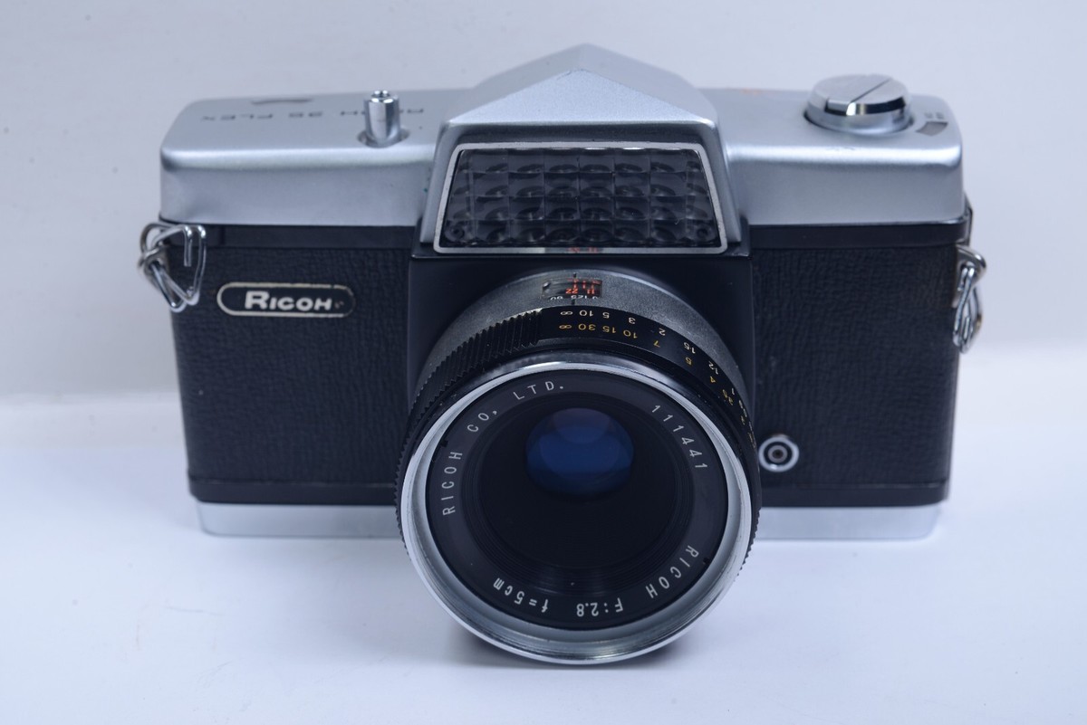Ricoh 35 Flex Vintage Rangefinder 35mm Film Camera 50mm f/2.8 Lens