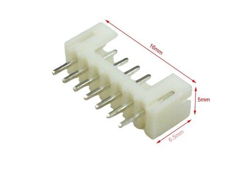 7-Pin JST PH 2.0mm Pitch Straight Connector Shrouded Header PCB Board 2000pcs - Picture 3 of 4