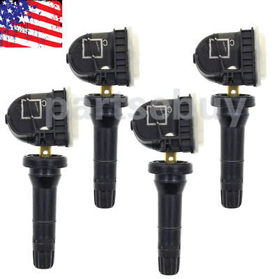 4PCS Tire Pressure Sensor Fit For GMC Trucks & Vans 315MHz