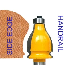 1 pc 1/2" SH Side Edge Handrail Molding Router Bit S